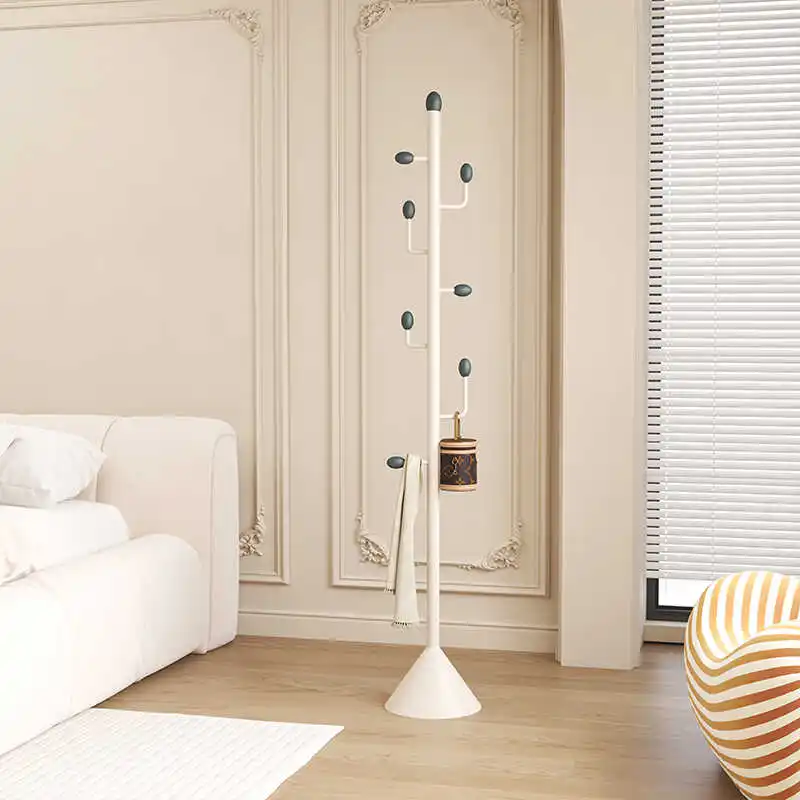 Кремовая вешалка для пальто-до-искусственно не занимает сумку в спальне и