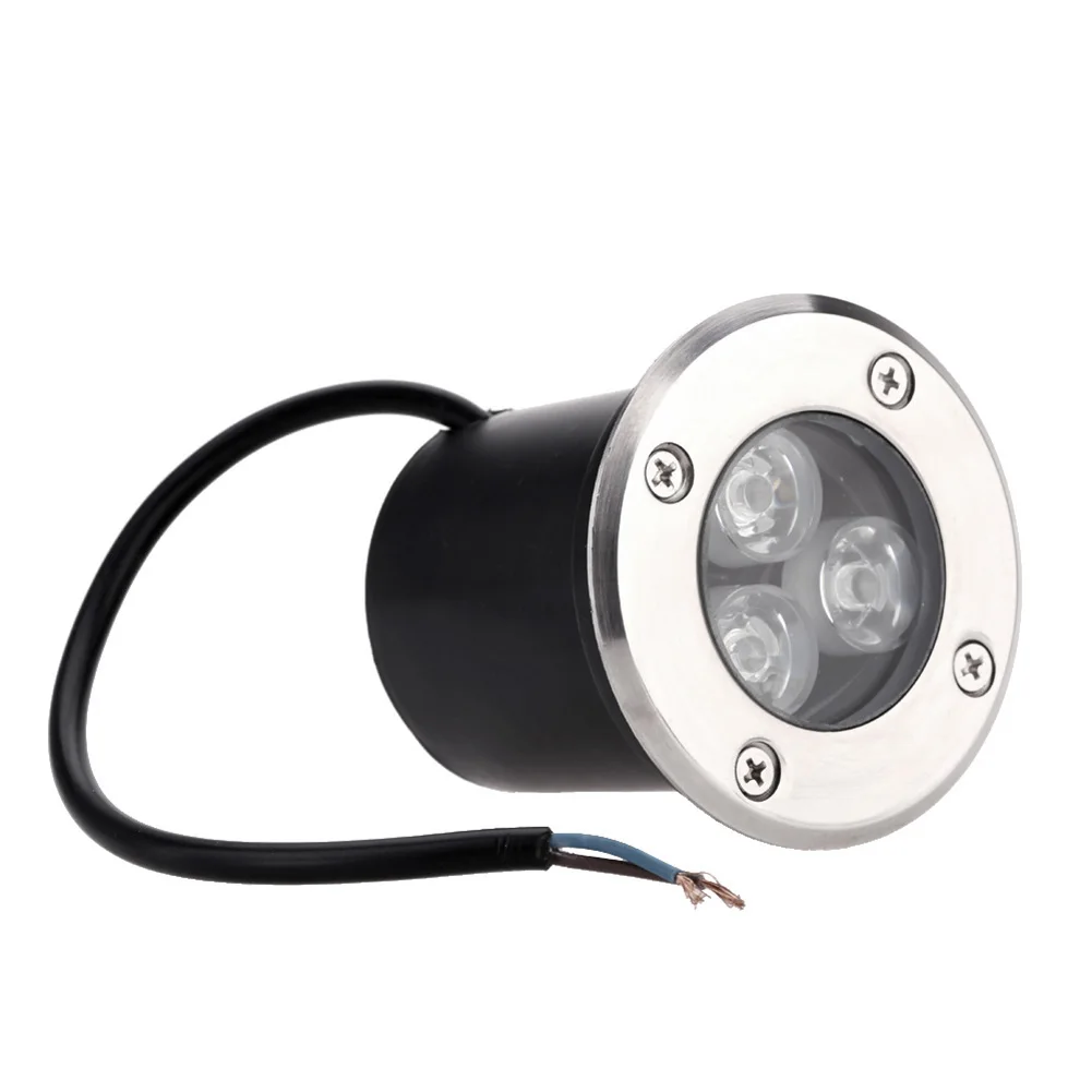 

LED Underground Lights Outdoor Walkway Garden Guide Spike Landscape Lamp Energy Saving Waterproof Lighting AC 85-240V
