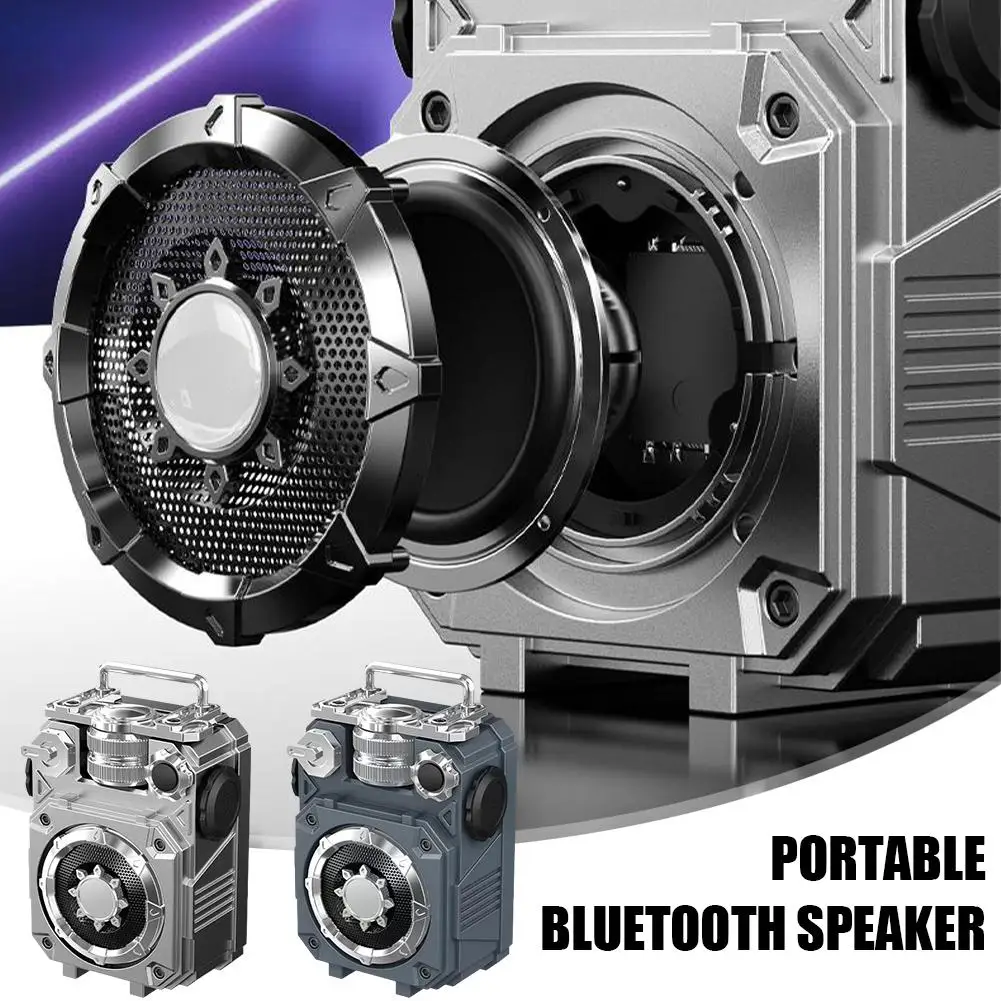 Bluetooth-Колонка Mecha Style портативный сабвуфер мини-вставочный плеер супер карта