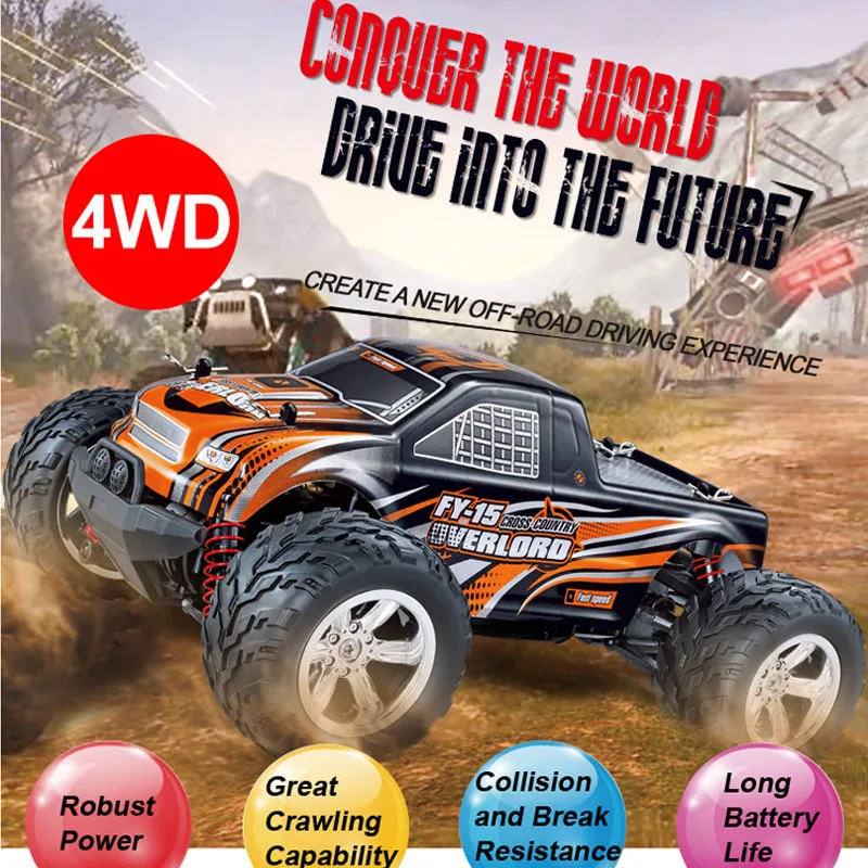 

4WD 1:20 внедорожник Бигфут заряженный электрический пульт дистанционного управления высокоскоростной автомобиль для мальчиков гонки детска...