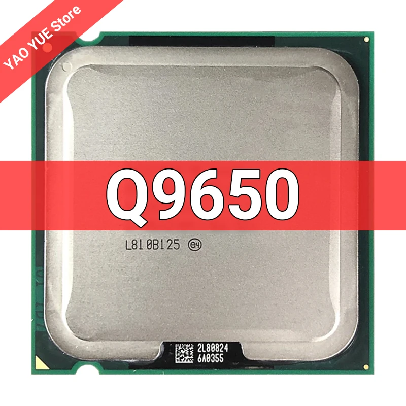 Used 10pcs Q9650 SLB8W 3.0GHz 12MB 1333MHz Socket 775 Processor cpu | CPUs
