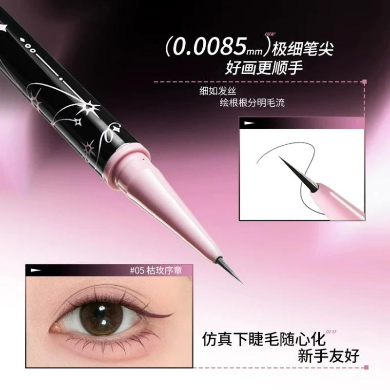 Фото Жидкая подводка для глаз NEIYOU Ultra Fine Eyeliner, не размазывается, водостойкая и устойчивая к поту, быстросохнущая, стойкая, для макияжа глаз. №3
