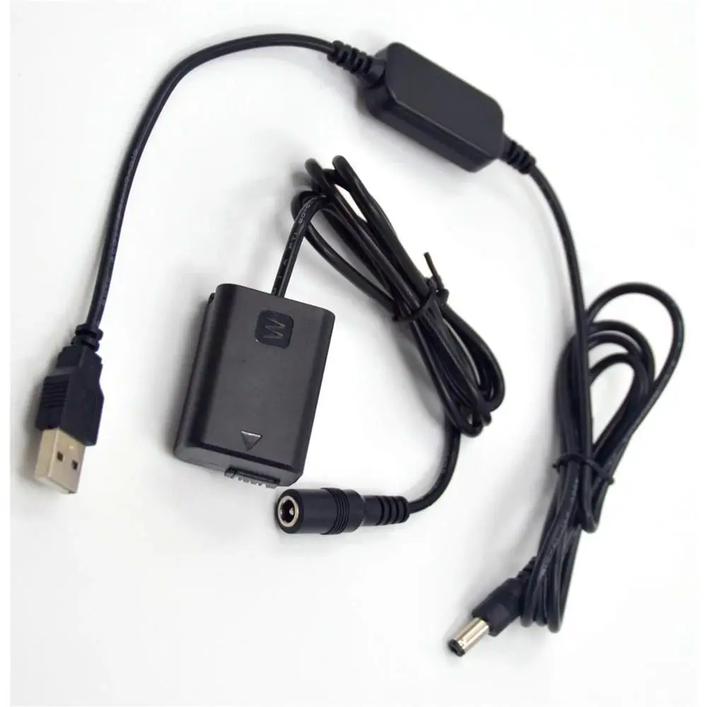 USB-кабель для зарядного устройства Sony A7 A7S A7K A7II A7R A7RII A6300 A6400 A5000 A5100 A6000