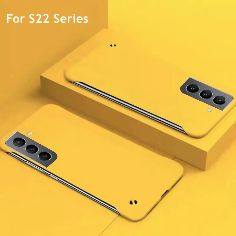 

For Samsung galaxy S22 Plus Case Ultra Thin Matte frameless Cover For Galaxy S21 S22 Ultra S21 FE S20 Note 20 Case Shockproof