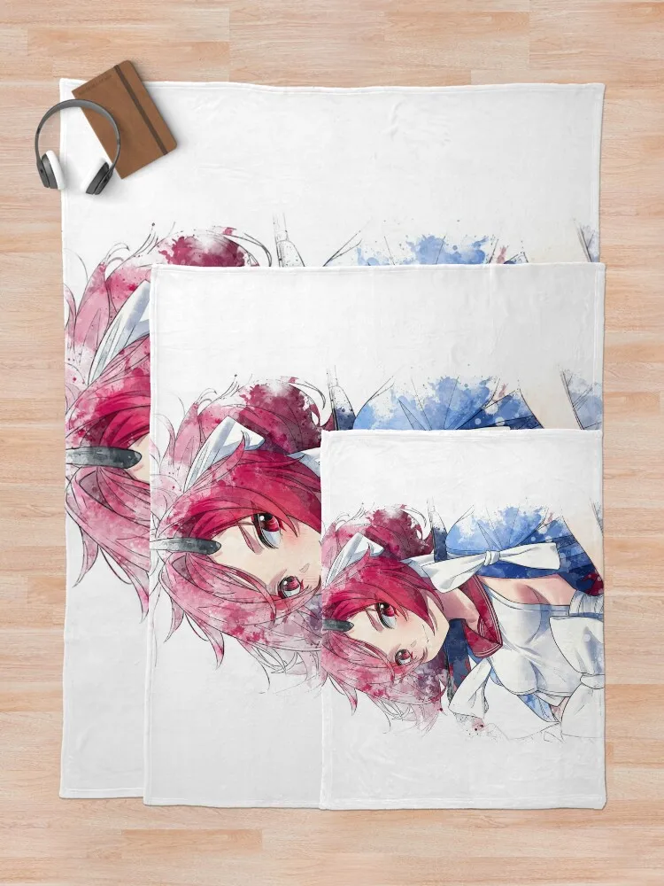 Фува Ридж акварельное одеяло одеяла и пледы модные диваны ретро теплые