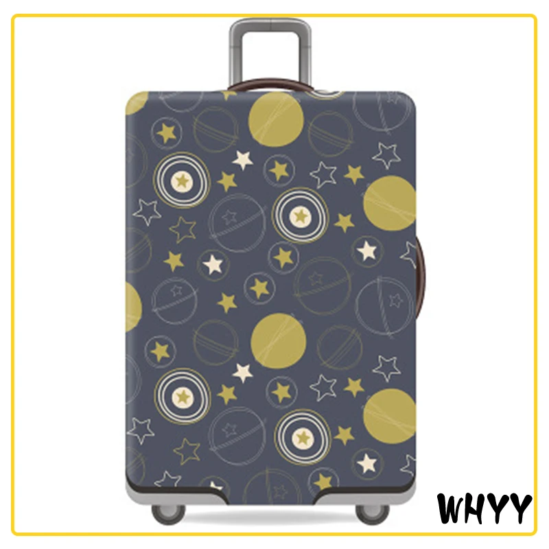 

Дорожные аксессуары WHYY, чехол для чемодана, комплект для защиты багажа, пылезащитный чехол для багажника, чехол на колесиках, эластичный чех...