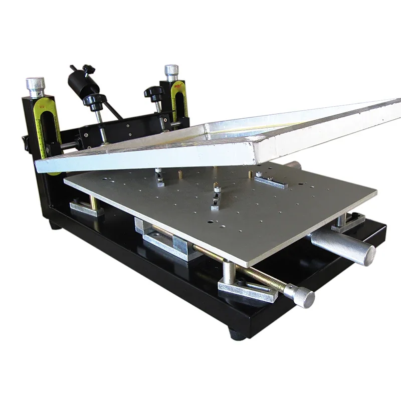 Высокоточная печатная машина для паяльной пасты Печатная шаблонов шелкографии