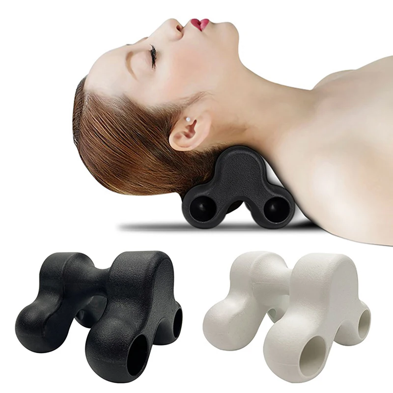 

Massage Pillow For Neck Shoulder Body Relax Cervical Traction Massager Cervical Spine Shoulder Points Pillow Neck Massager