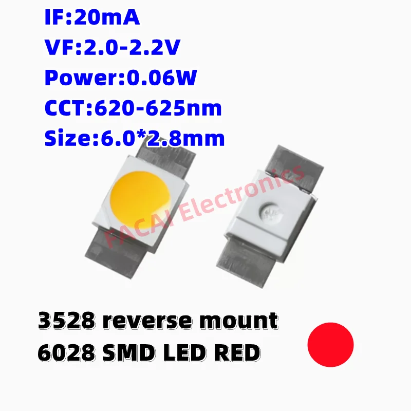 Механическая клавиатура 6028 светодиодов 100 шт