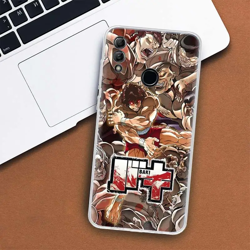 Оригинальный чехол Baki the Grappler для Huawei Honor 50 20 Pro P Smart Z 2021 Y5 Y6 Y7 Y9 10i 9 Lite 9X 8A 8S 8X 7S 7X 7