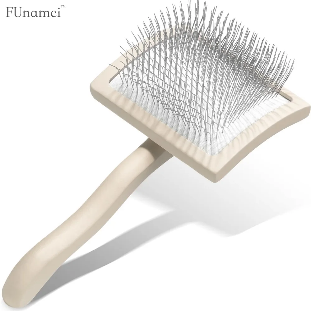 Расческа для собак с длинной иглой роскошная щетка стрижки питомцев вычесывания