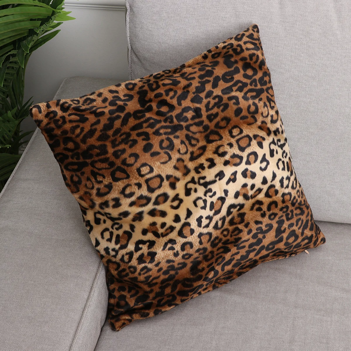 

Pillow Cover Coverspillows Animal Throw Case Decorative Cushion Sofa Cases Plush Warm Pattern Outdoor Accessory Pillowcase