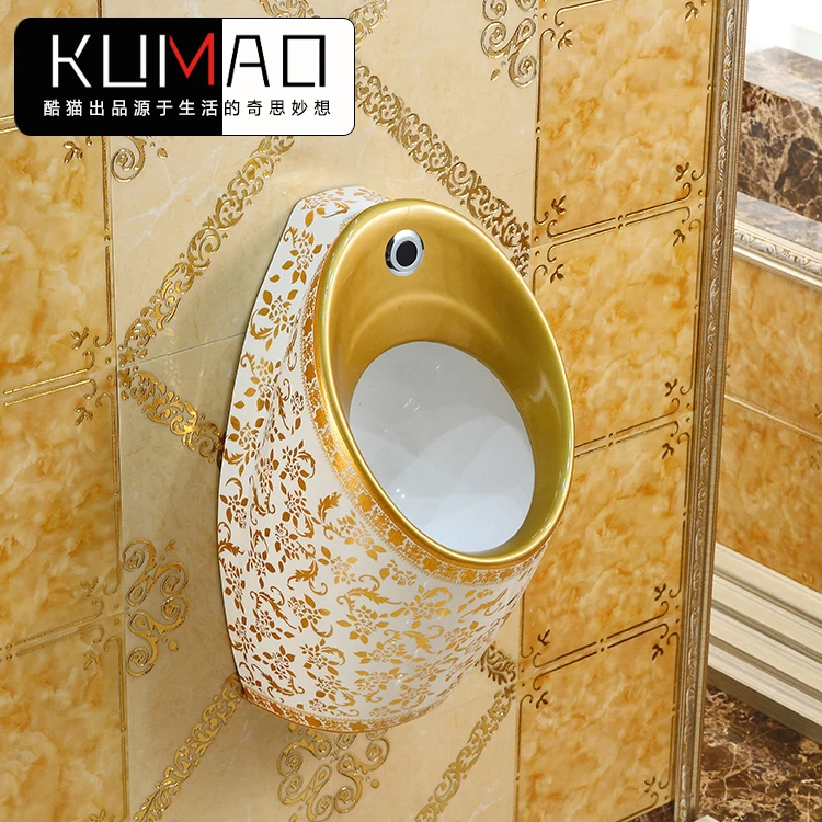 

Wall-Mounted Intelligent Induction Color Urine Cup Men's Wall-Mounted Urinal Ceramic KTV Urinal Urinal Funnel