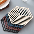 Силиконовый обеденный стол GBSC, подставка под чашку, шестиугольные коврики, теплоизолированная чаша, домашний декор, экологически чистый Рабочий стол