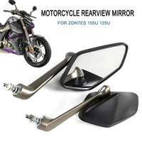 new motorcycle accessories motorcycle rearview mirror for zontes 155u 125u u155 u125