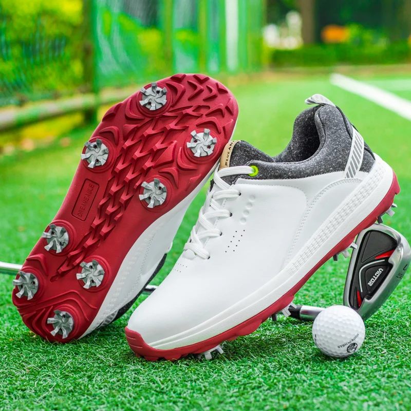 New Professional Golf Shoes Luxury Golf Footwears Big Size 39-47 Walking Footwears for Golfers Comfortable Walking Sneakers