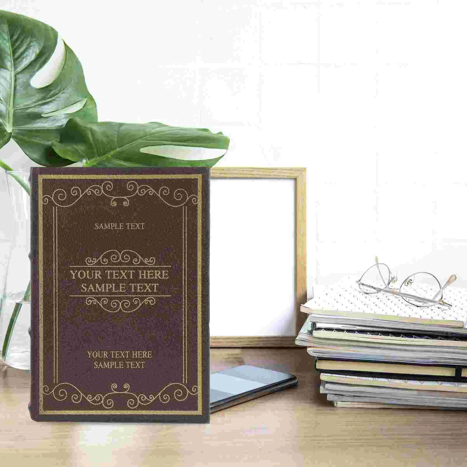 

Imitation Book Decoration Office Simulation Model Adorn Vintage Bookshelf Fake