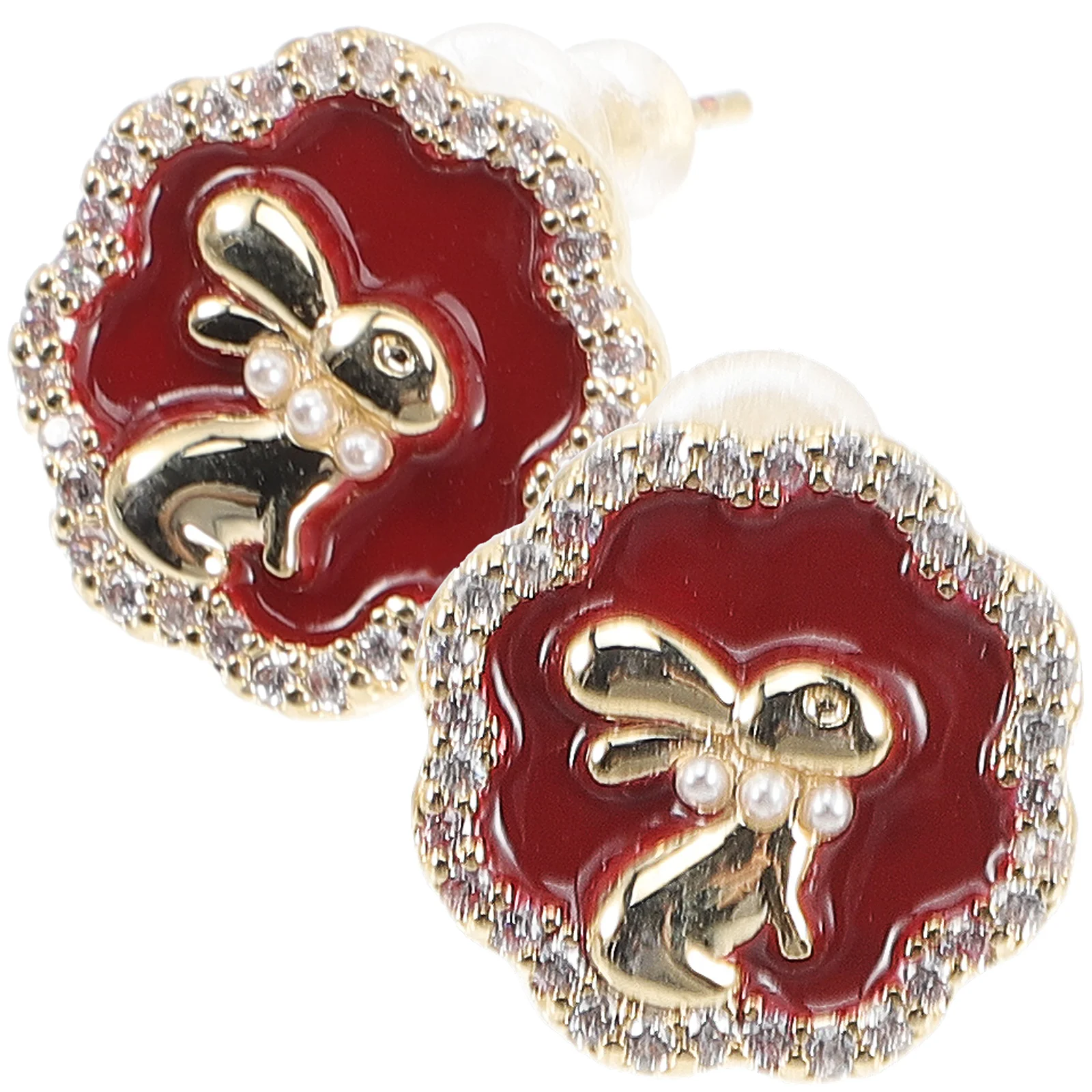 

Серьги-гвоздики, новые шпильки, подарок на год, кролик, серьги, кролик, животные, пасхальные украшения, винтажный стиль, знаки зодиака, китайс...