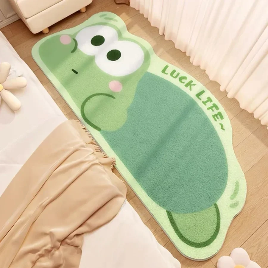 ek 001 комната принцессы маленькая свежая и милая прикроватная тумбочка с длинными