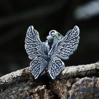 2022 new angel wings necklace for women crystal butterfly necklace wind men and women love necklaces couple gift charm jewelry