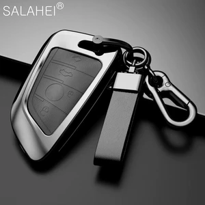 Car Key Cover Case Holder Protection For BMW X1 X3 X5 X6 X7 1 3 5 6 7 Series G30 G20 G32 G11 F20 Z4 F48 F39 G01 G02 F15 F16 G07
