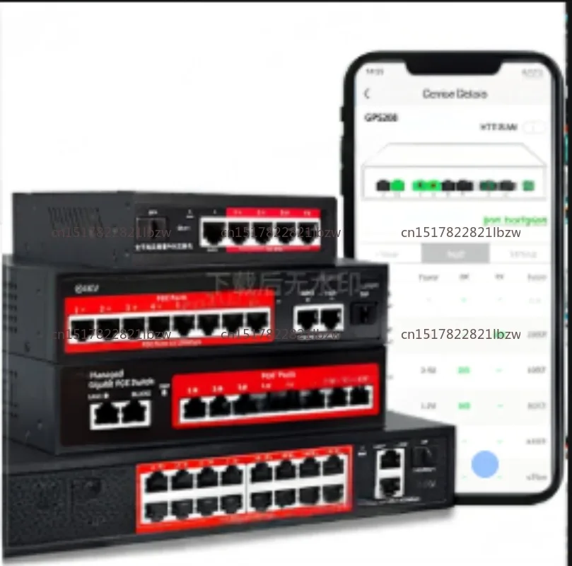 Фото Управляемый PoE-коммутатор Cloud Management на 4/6/8/16 портов, L2, 48В, активный PoE, IEEE 802.3af/at №2