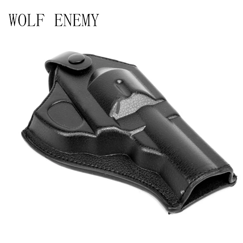 

Tactical Army Force Leather Revolver Pistol Holster (Short)