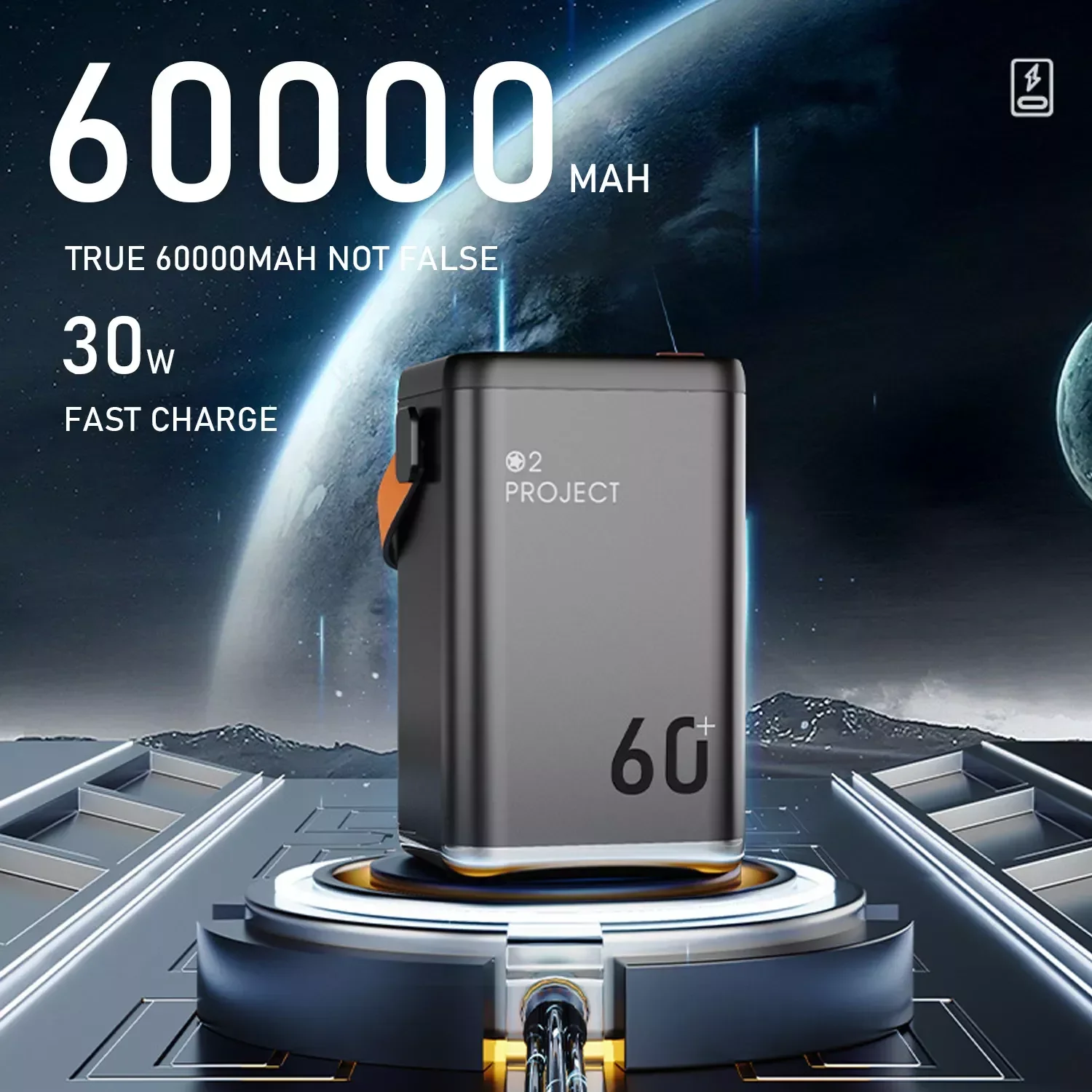 Фото Новинка 2023, Сверхбыстрая зарядка, мощность Bnk, 35 Вт, Hgh-Power Eergy Sorage, устройство для разборки портов, для погружения на автомобиль Otdoor Eergy Sorage smart W №2