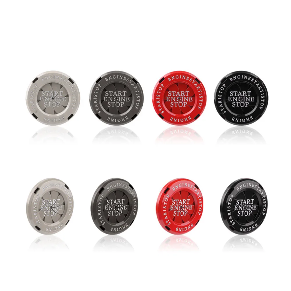 

Cover Engine Button Protective Cover Decorative Stickers 1 Pcs 5cm Width