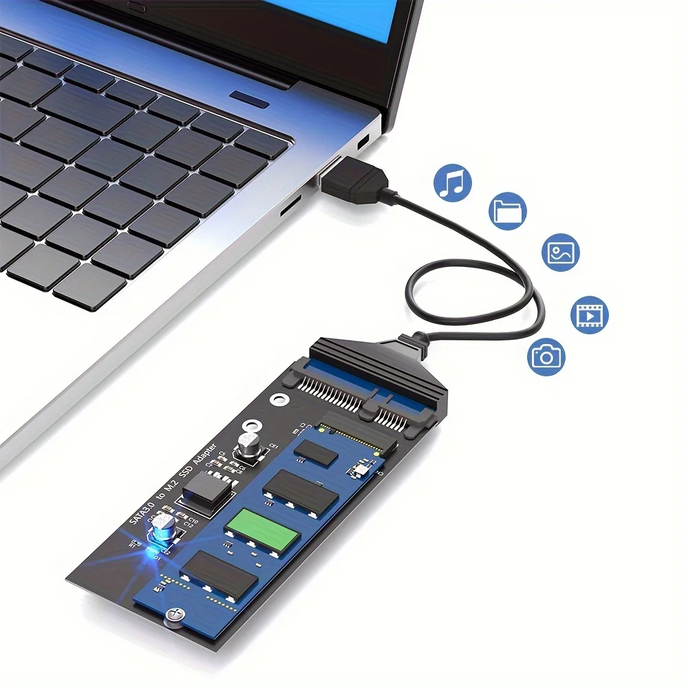Адаптер M.2 NGFF SSD к SATA 3.0