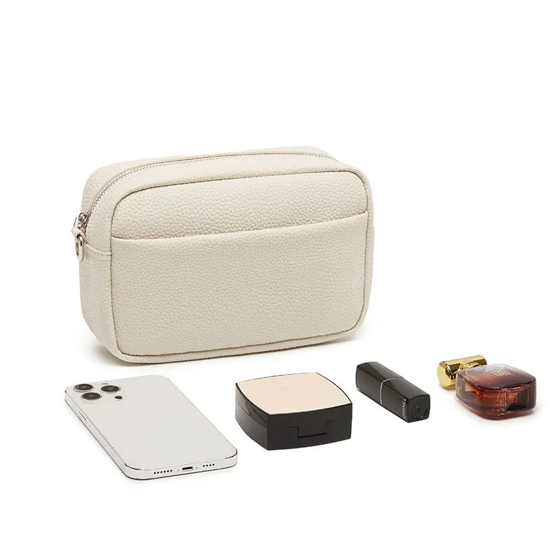 Trendy PU Shoulder Crossbody Bag Solid Color Ladies Messenger Bags Fashion Wide Shoulder Strap Small Square Phone Bag