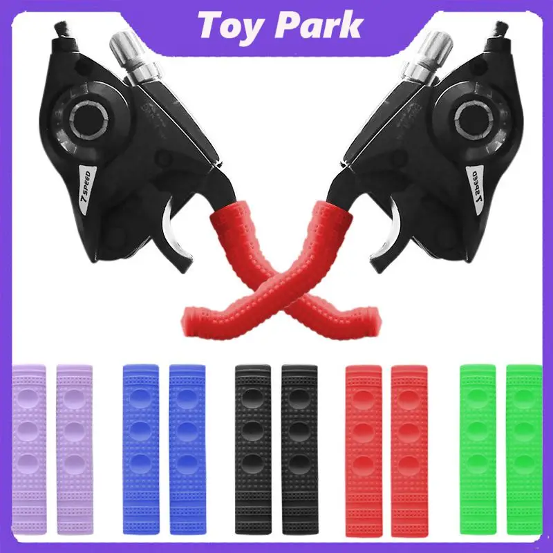 

Antiskid Brake Lever Cover Silica Gel Abrasion Resistan Handle Protection Cover Silicone Anti-slip Cover Handle Silicone Sleeve