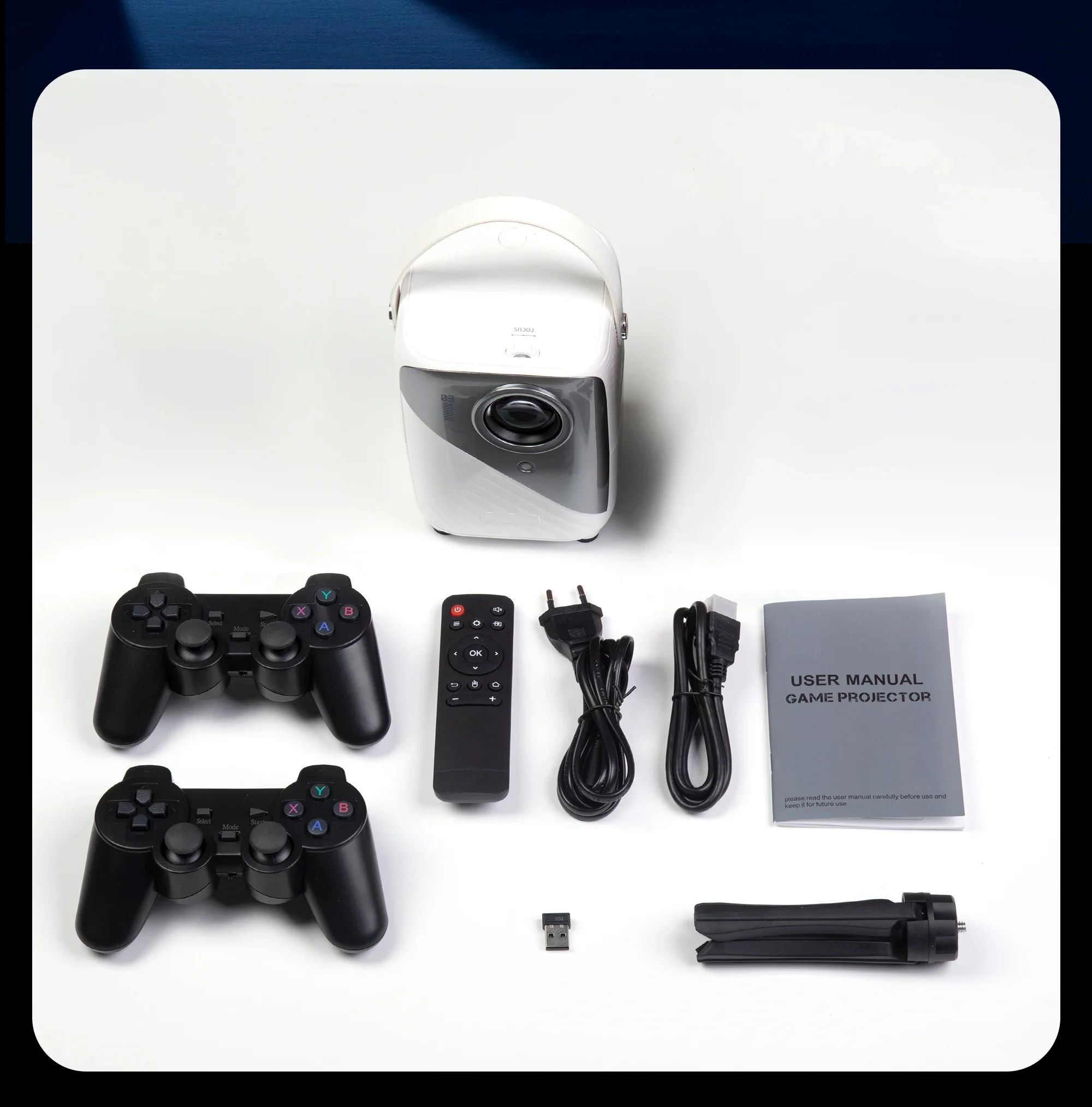 Новое поступление игровой проектор T12 Pro портативный коврик Umiio домашний бизнес 4K