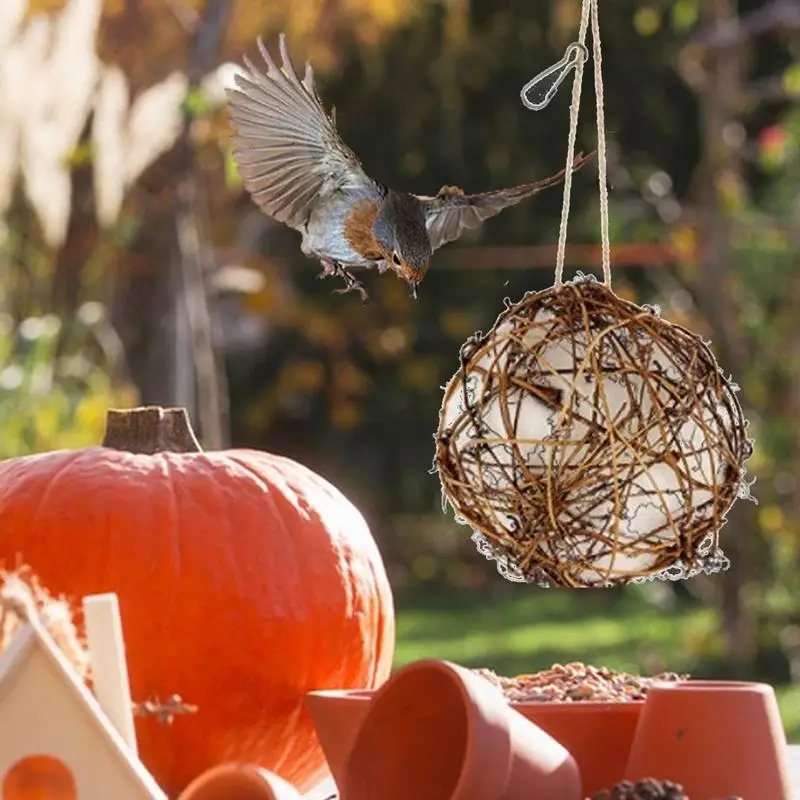 Дом для гнездования диких птиц материалы глобус птичий домик многоразовая