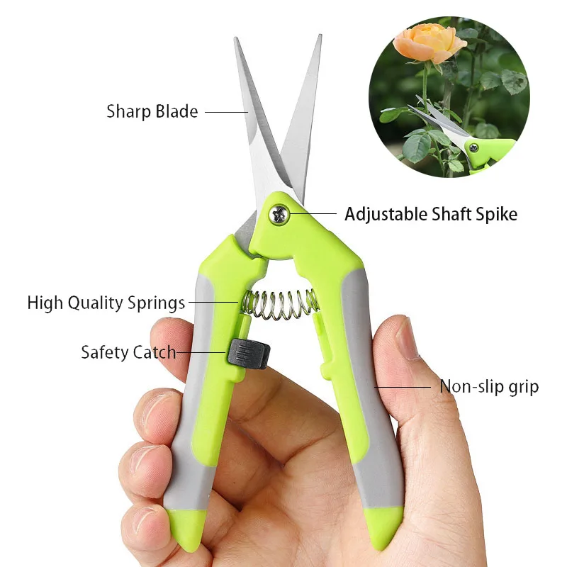 3 шт. многофункциональные ножницы из нержавеющей стали секатор садовые для