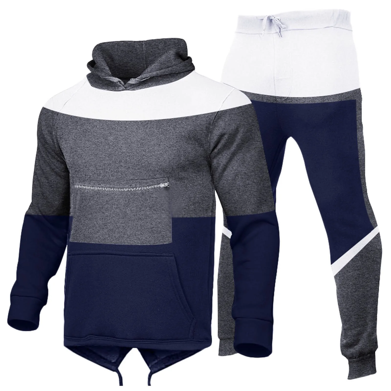 

2024 New Fashion Mens Tracksuit Designer Cloth Hooded Sweatshirts+Jogger Pants High Quality Gym Outfits Casual Sports Hoodie Set