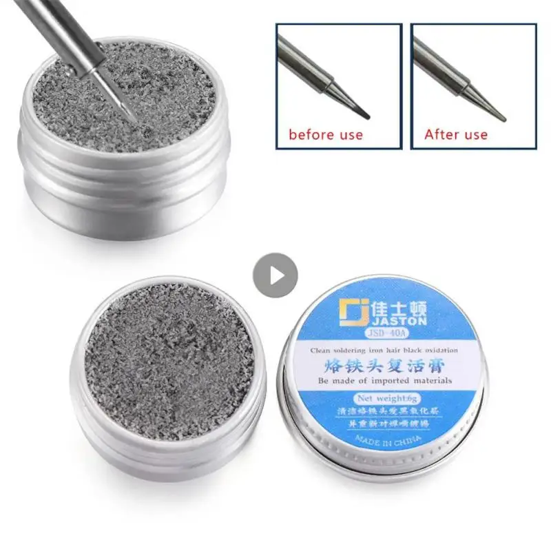Tip Black Oxidation Clean Paster Resurrection Plaster Refres