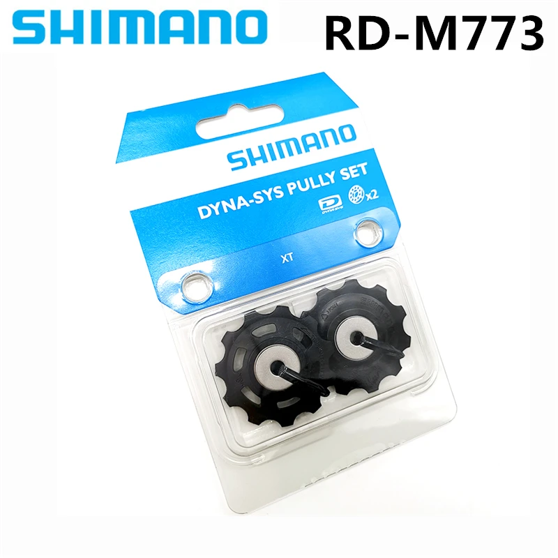 

SHIMANO DEORE XT RD-M773 Mountain Bike DYNA-SYS Guide & Tension Pulley Set for RD-M786/M781/M780/T8000 Iamok Bicycle Parts