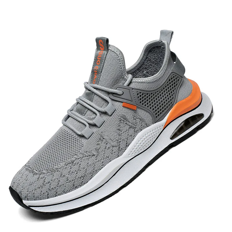 Fashion Trend Running Sneakers for Men Comfort Hard-wearing Athletic Shoes Outdoor Lace-up Tenis Masculino Summer Breathable