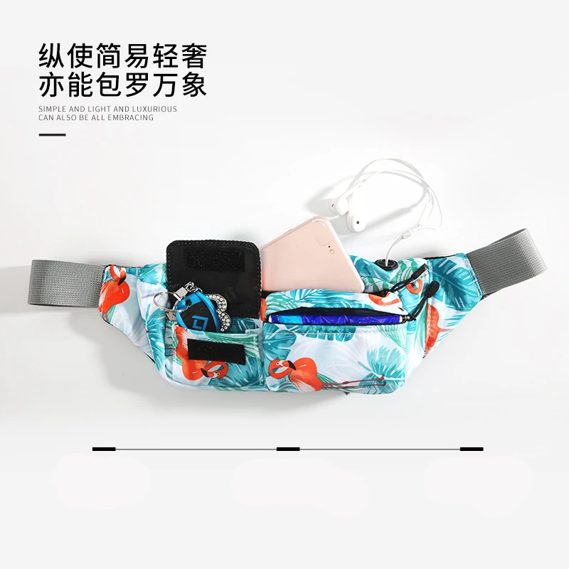 Waist Bag Running Mobile Phone Water Fitness Sports Men Women Multi-functional Waterproof Outdoor Close-fitting Portable Fashion