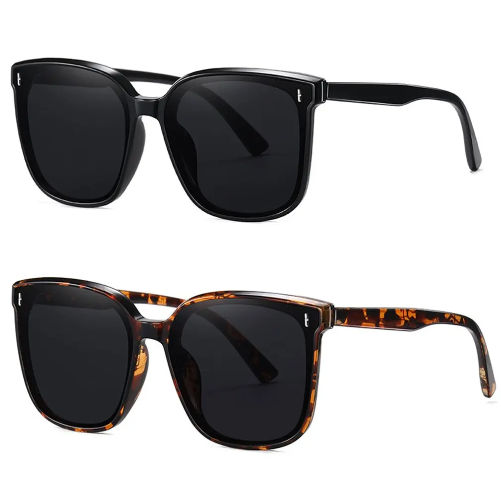 

2021 Classic Vintage Square Sunglasses Women Oversized Sunglasses Women Men Retro Black Luxury Sun Glasses Goggle UV400
