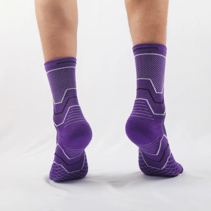 Basketball Ball Basketball Socks Men's Women's Padded Towel Bottom Sports  Absorbent Breathable Towel