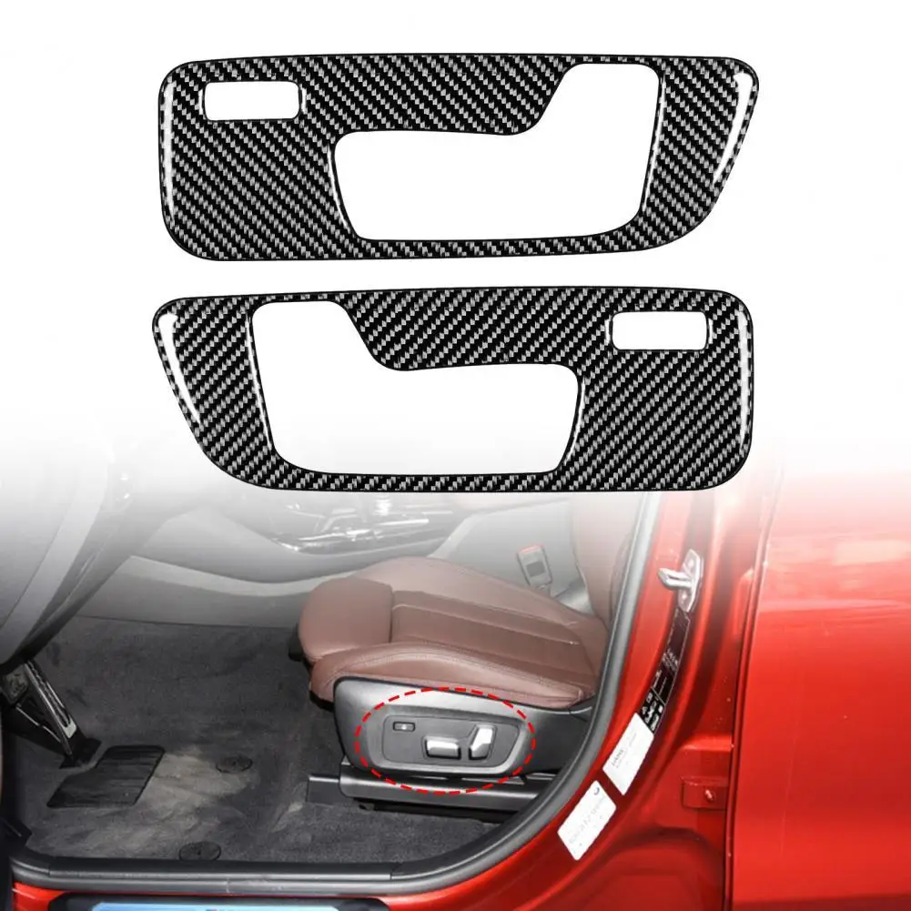 

2 шт., самоклеящиеся Универсальные панели из углеродного волокна для BMW G01 G02 X3 X4