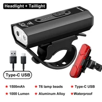 t6 bicycle lights usb rechargeable light aluminum alloy shell bicycle lantern mtb bike lamp cycling flashlight bike accessories