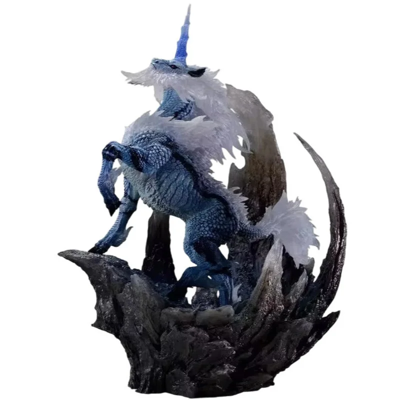 Фото Фигурка Monster Hunter: Кирин Дракон, 22 см, ПВХ, коллекционная модель из аниме-игры, статуэтка для подарка, декора дома, офисного интерьера №5