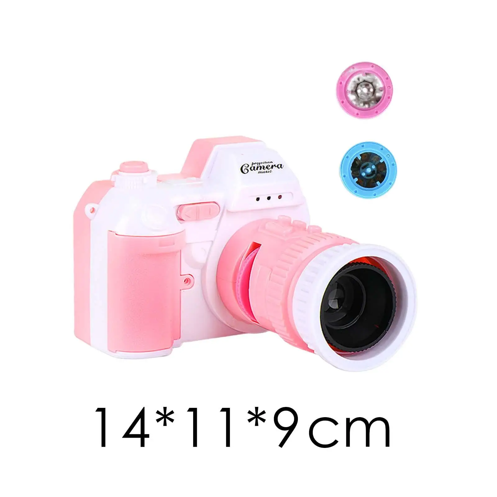 

Mini Projection Camera Toy with Lanyard with Light and Sounds for Kindergarten Prize Holiday Birthday Gifts Age 3-10 Years Old