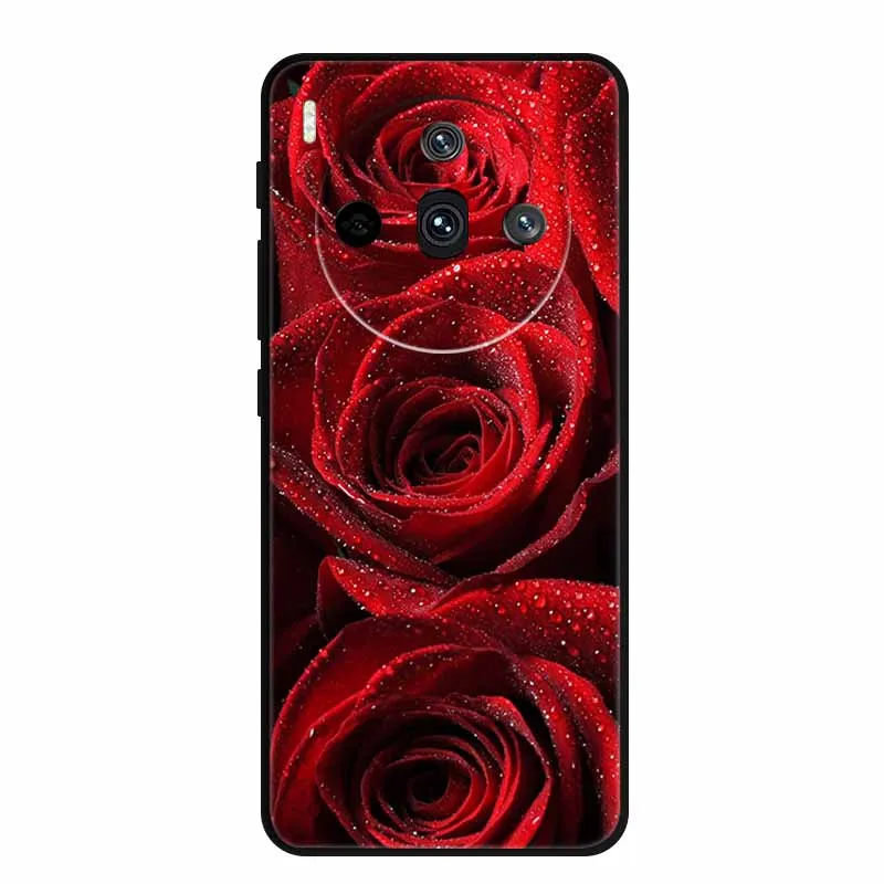 Для ZTE nubia Z60S Pro Задняя крышка Чехол 6 78 дюйма Черный силиконовый мягкий чехол для