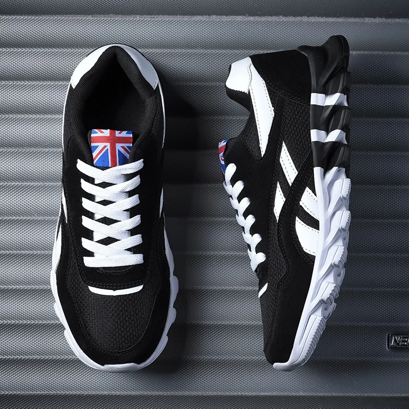 Мужские кроссовки дышащие для бега на открытом воздухе сетчатая повседневная