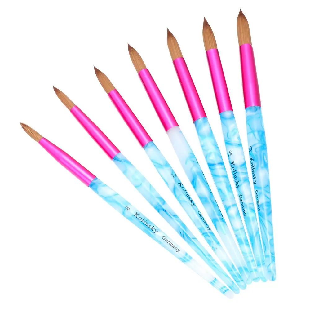 

1PC Fashion Nail Art DIY UV Gel Builder Carving Manicure Sable Nail Painting Brush Pen
