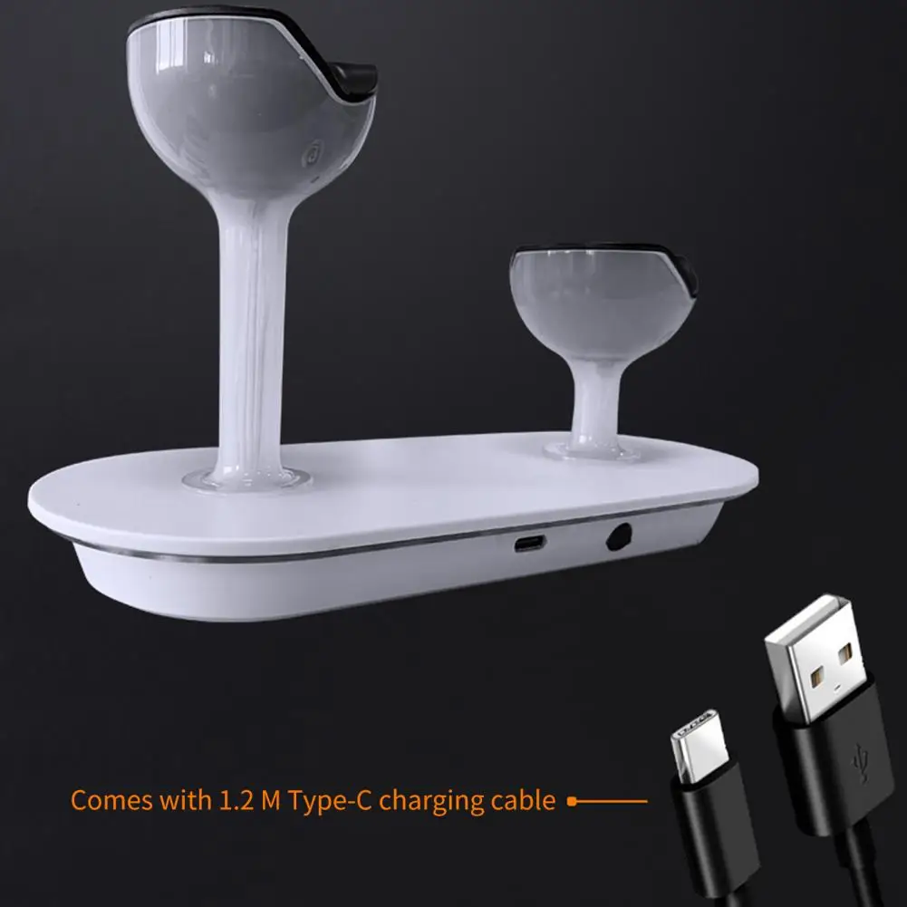 

Gamepad Charge Stand Stable Output Fast-Charging with LED Indicator Dual Control Handle Charger Dock for PS5 Gamepad